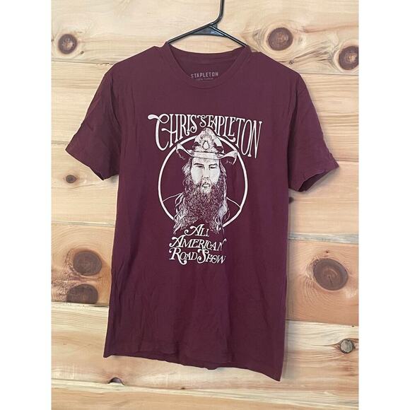 Chris Stapleton Tour Tshirt. All American Road Show. Tour Dates. Medium - Picture 1 of 5